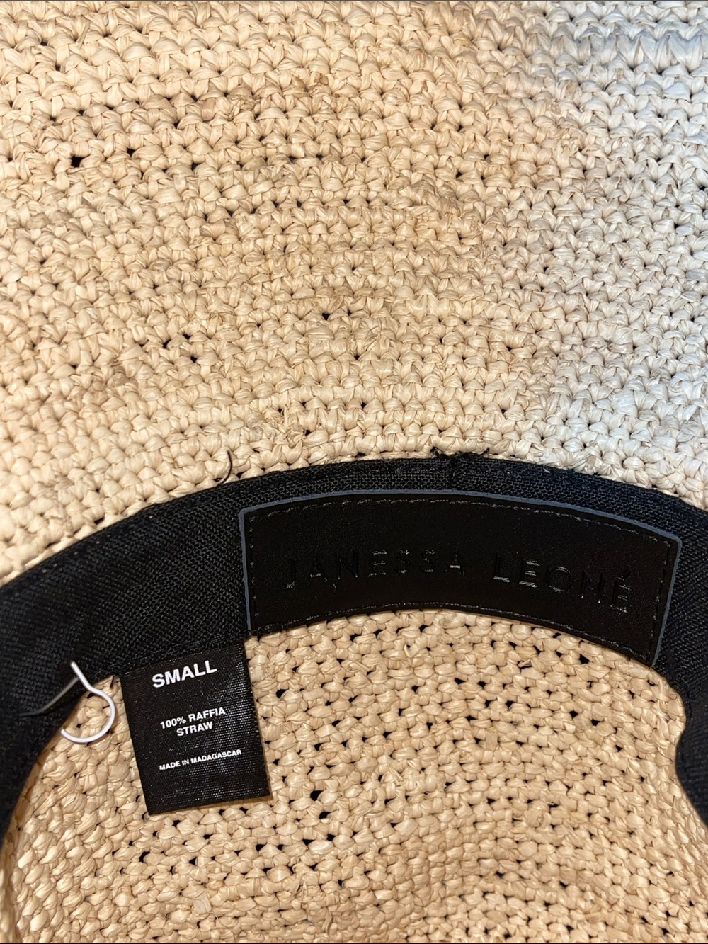 Janessa Leone Waverly Hat in Beach/Walnut - Picture 9 of 9